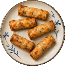 Chả Giò Tôm — Garnalen Loempia's